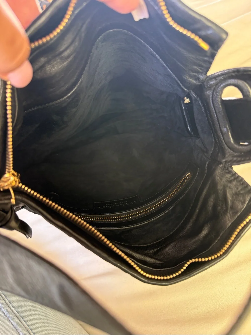 Bottega Veneta Black Woven Leather Hobo Bag